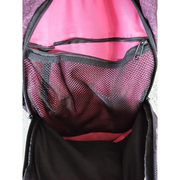 Adidas 20" Black & Heathered Purple/Pink Backpack Laptop Bag‎ 2016 - Picture 14 of 16